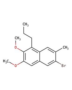 Astatech 6-BROMO-2,3-DIMETHOXY-7-METHYL-1-PROPYLNAPHTHALENE; 1G; Purity 95%; MDL-MFCD29921323